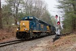 CSXT 1712 Leads M427 at Cobb's Bridge